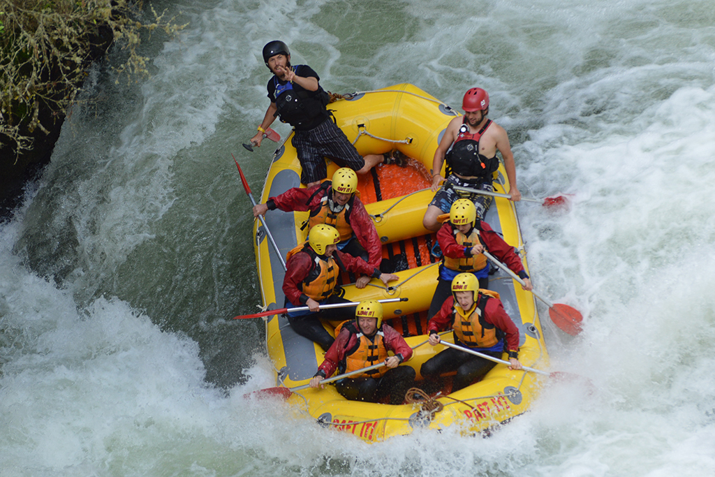 Best time to raft in New Zealand kaituna river